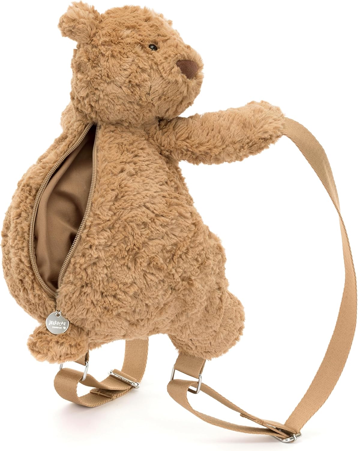 Jellycat Bartholomew Bear Plush Stuffed Animal Backpack
