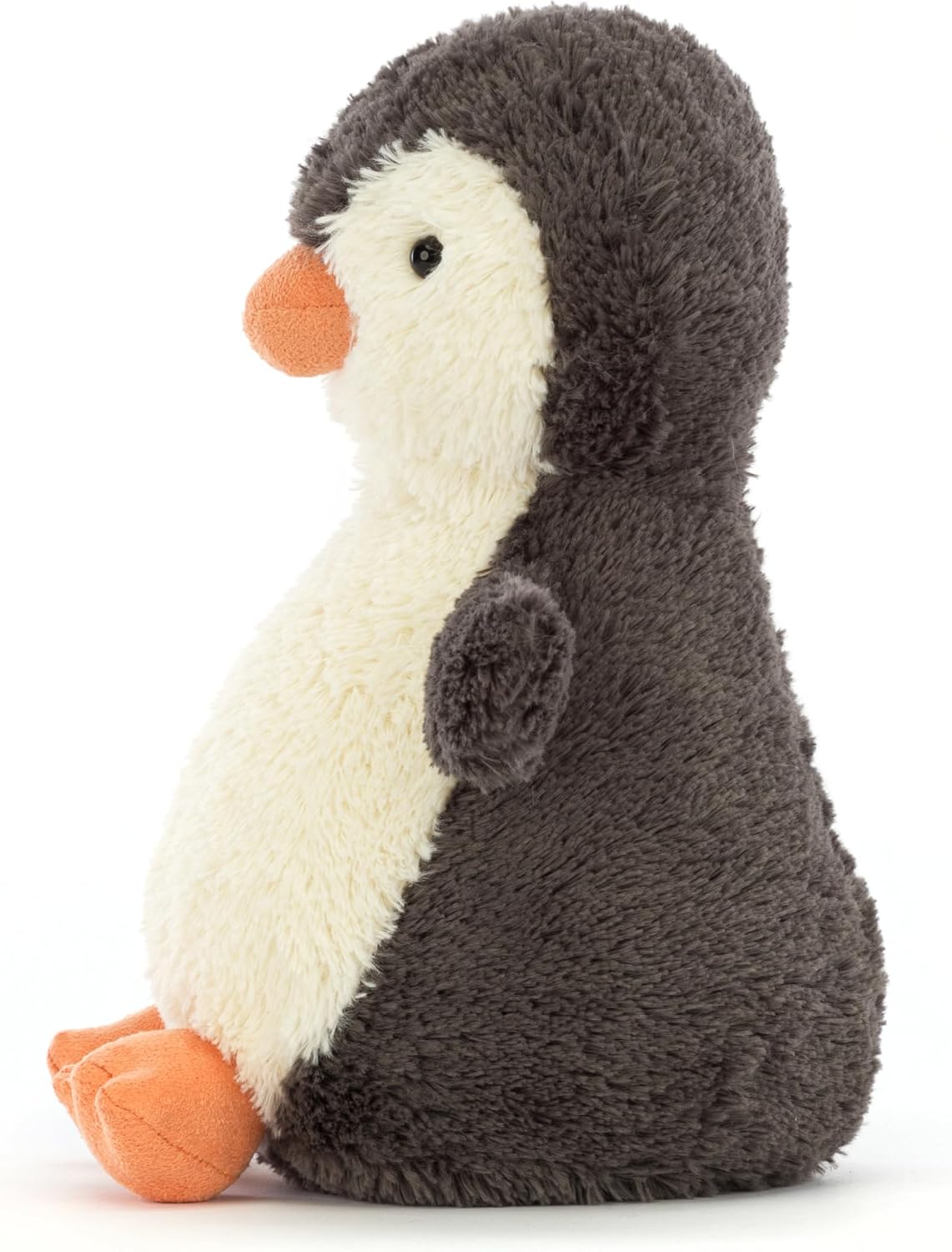 Jellycat Peanut Penguin Stuffed Animal, Medium Black and White