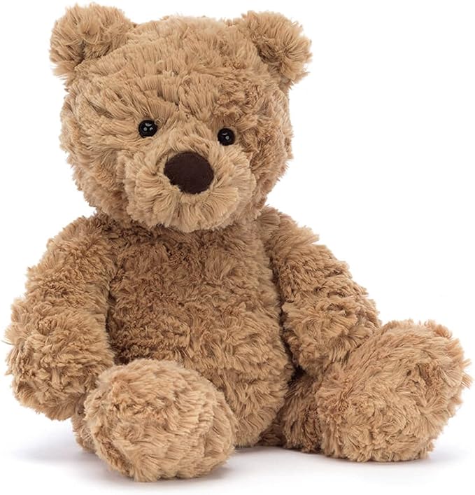 Jellycat Bumbly Bear Stuffed Animal, Small 11 inches | Teddy Bear Plush Toy | Classic Children's Gift