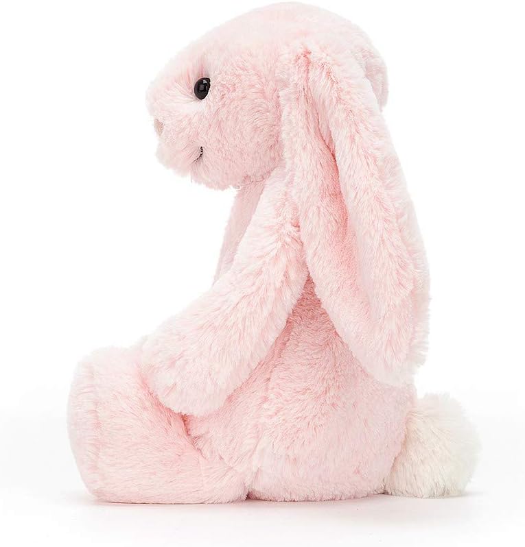 Jellycat Bashful Pink Bunny Stuffed Animal, Medium