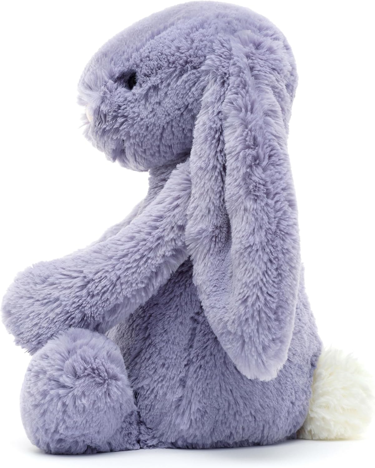 Jellycat Bashful Viola Bunny Stuffed Animal Plush Toy, Medium, Purple