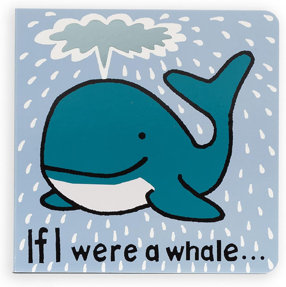 Jellycat If I were a Whale: A Touch and Feel Board Book Children's Book - Baby Gift