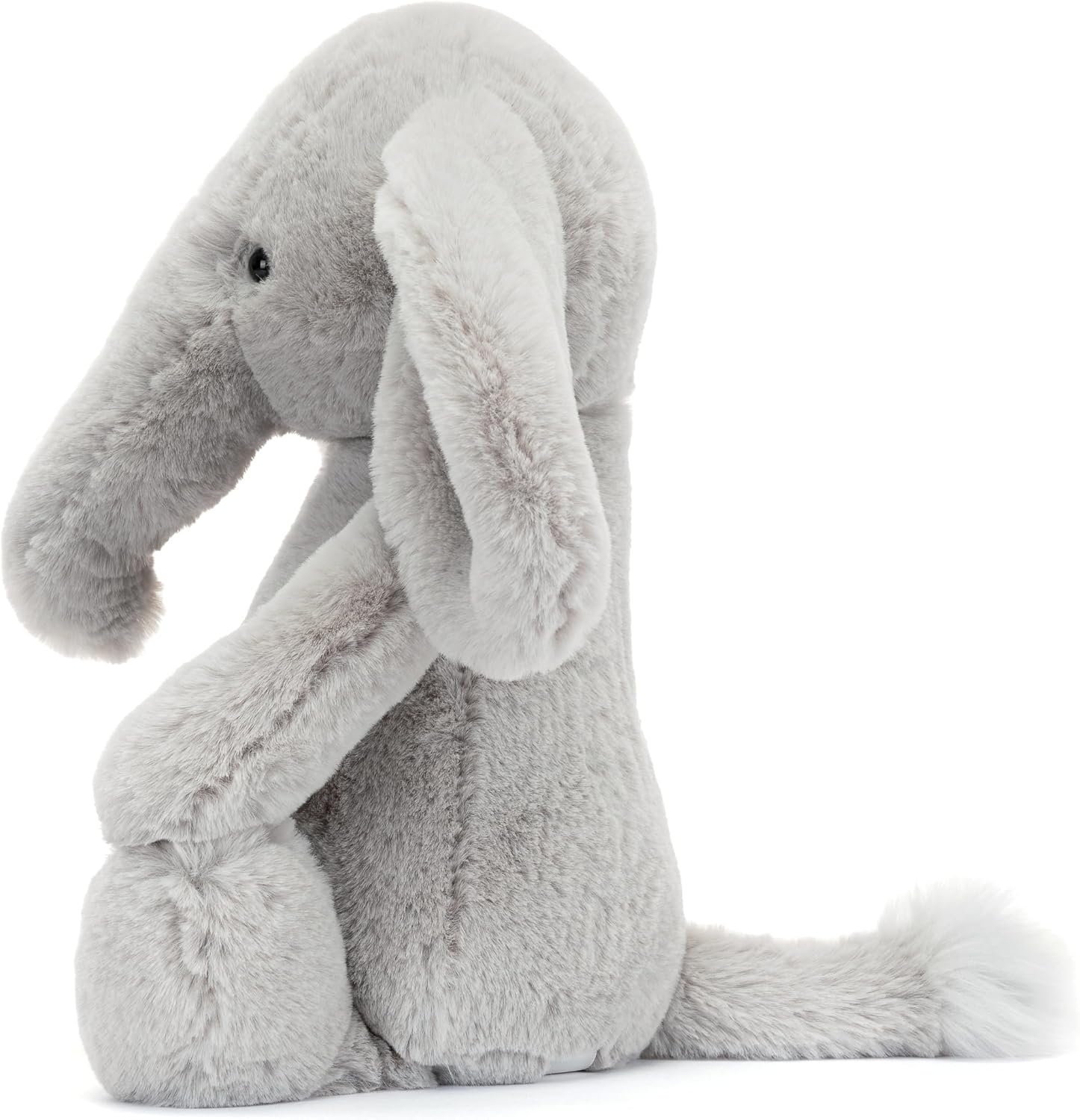 Jellycat Bashful Luxe Elephant Thuddeus Stuffed Animal, Medium