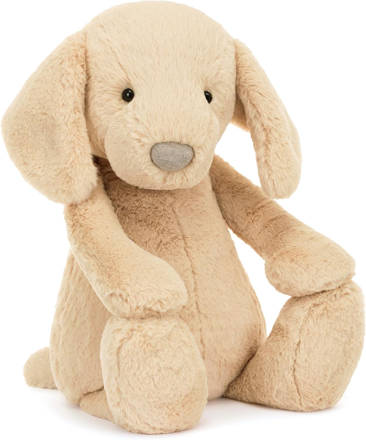 Jellycat Bashful Luxe Puppy Orlando Stuffed Animal, Big