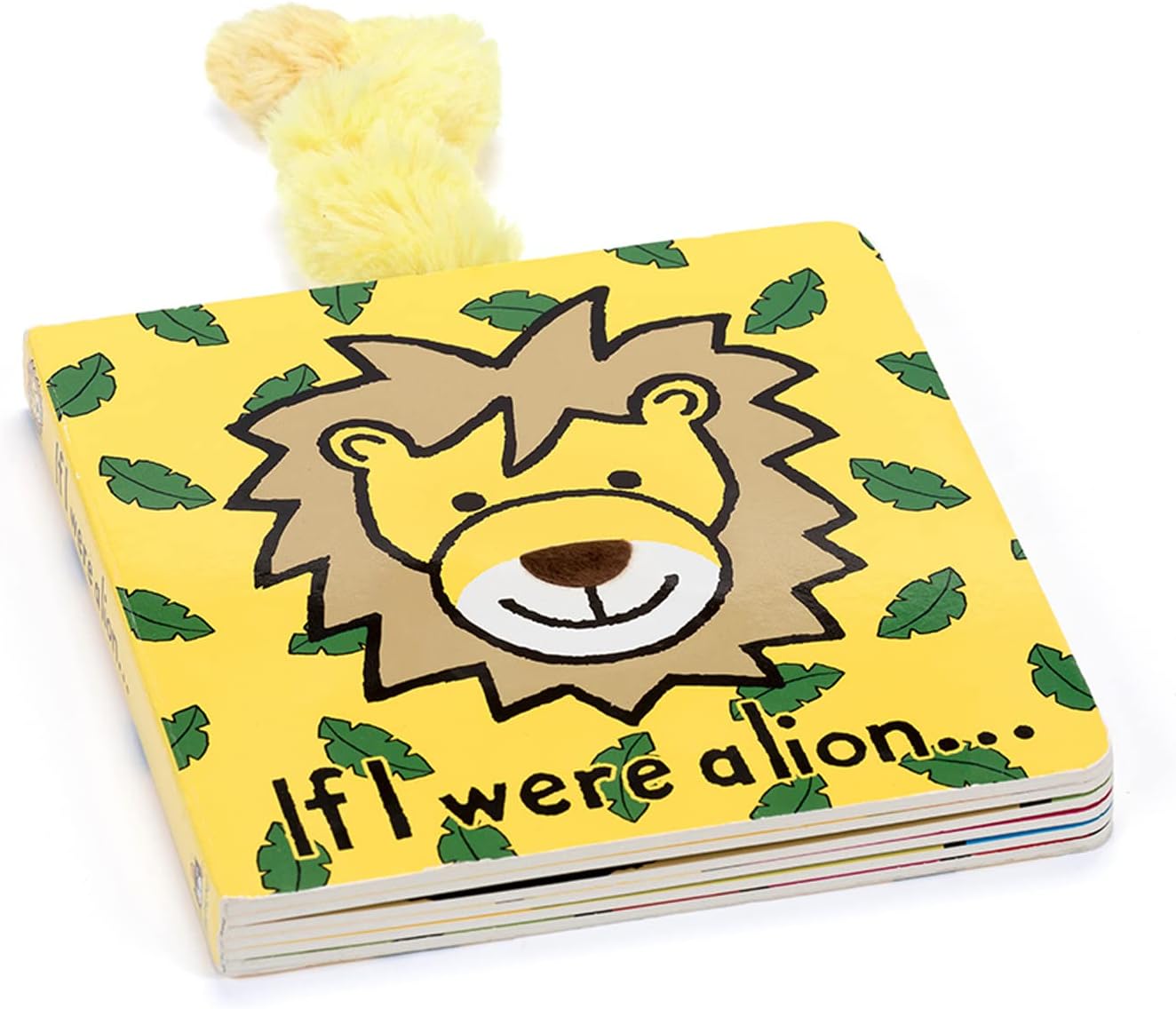 Jellycat Baby Touch and Feel Board Books, If I were a Lion
