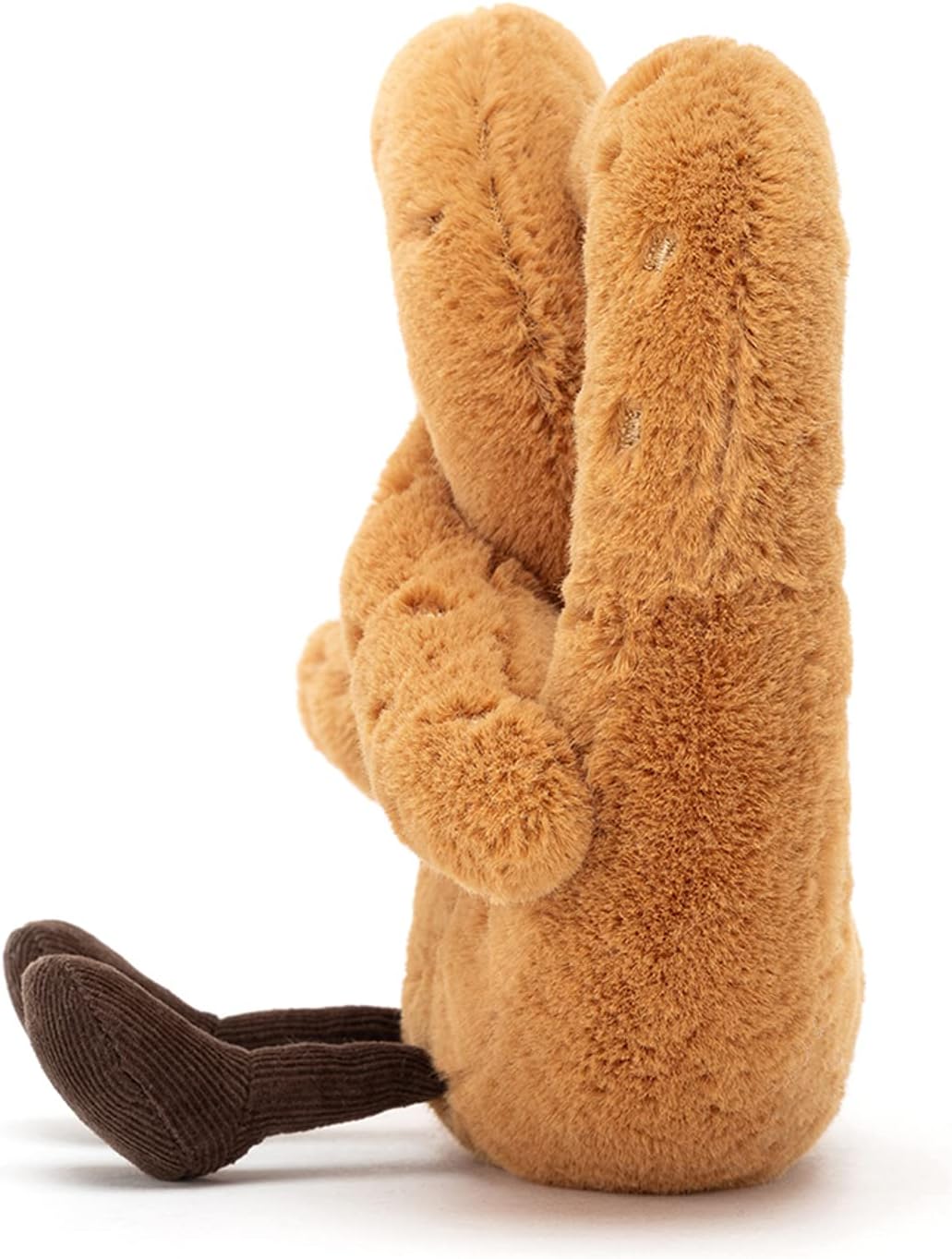 Jellycat Amuseables Pretzel Stuffed Toy, 7 inches - Food Plush - Fun Gift Idea