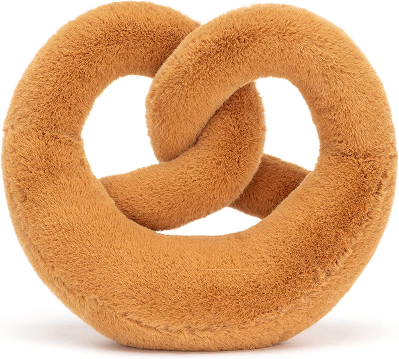 Jellycat Amuseables Pretzel Stuffed Toy, 7 inches - Food Plush - Fun Gift Idea