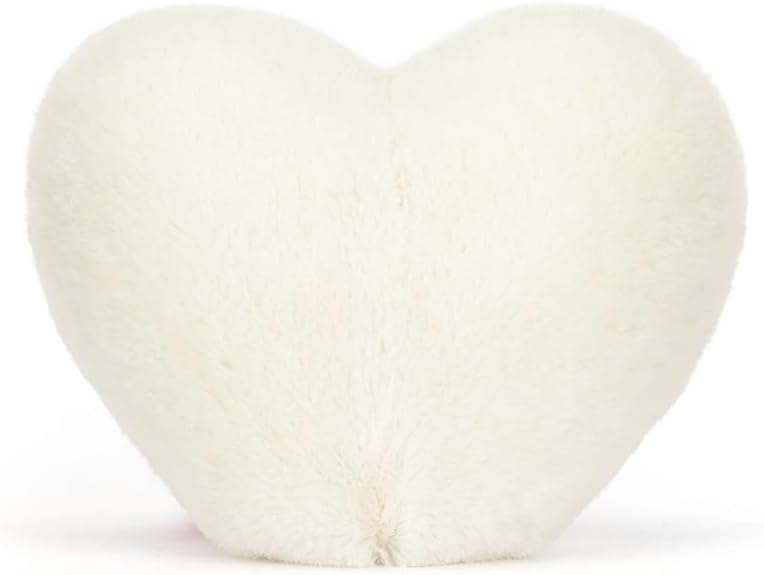 Jellycat Amuseables Heart Boiled Egg Plush, 3 Inch Sitting Height