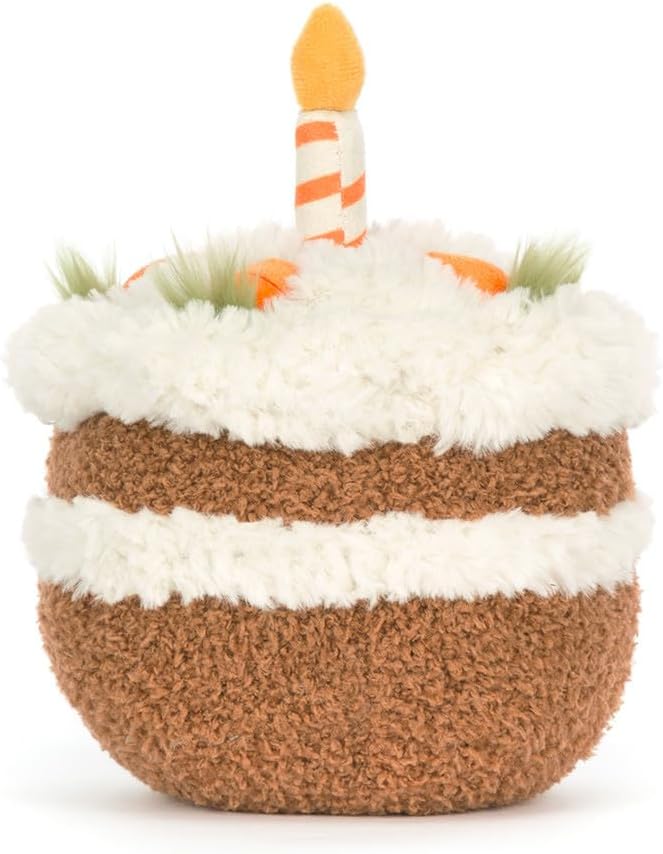 Jellycat Amuseables Carrot Cake - Jellycat Spring Collection 2026 Exclusive