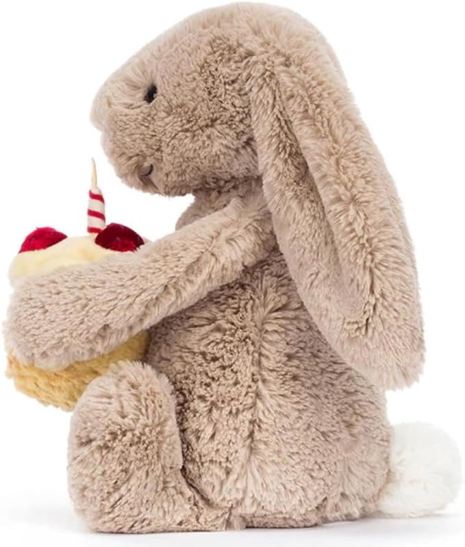 Bashful Beige Bunny 'Birthday'