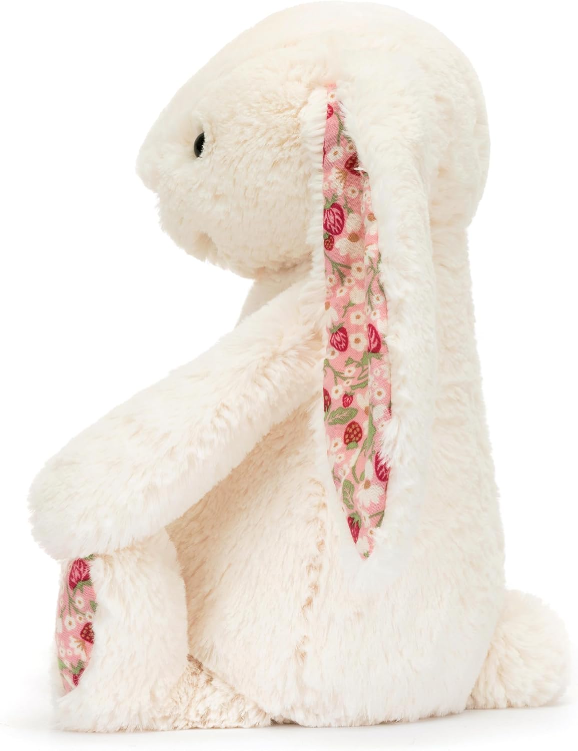 Jellycat Blossom Cream Bunny, Berry, Medium