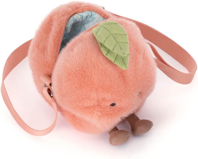 Jellycat Amuseables Peach Shoulder Bag