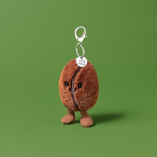 Jellycat Amuseables Coffee Bean Bag Charm 6"