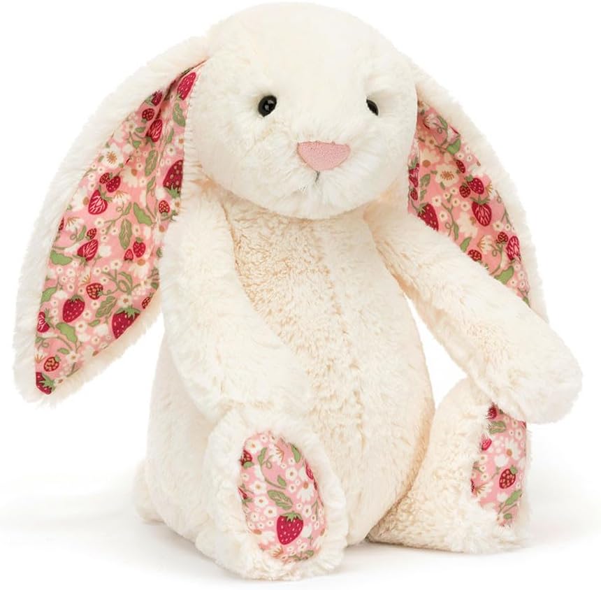 Jellycat Blossom Cream Bunny "Berry" Little 7 inch