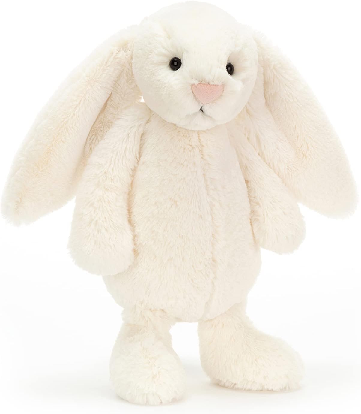 Jellycat Bashful Cream Bunny Stuffed Animal, Medium, 12 inches