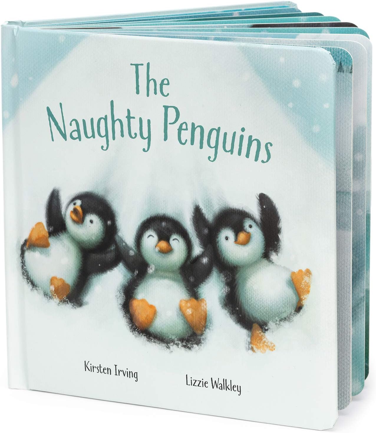 Jellycat The Naughty Penguins: A Baby Board Book Children's Book - Baby Gift