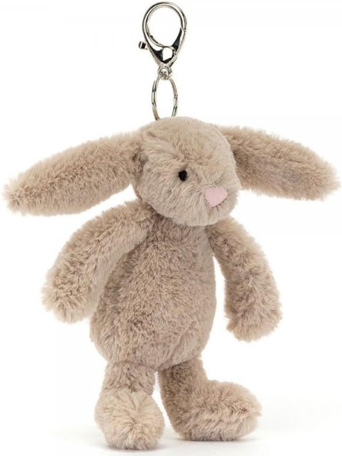Jellycat Bashful Beige Bunny Bag Charm 3x4x17cm