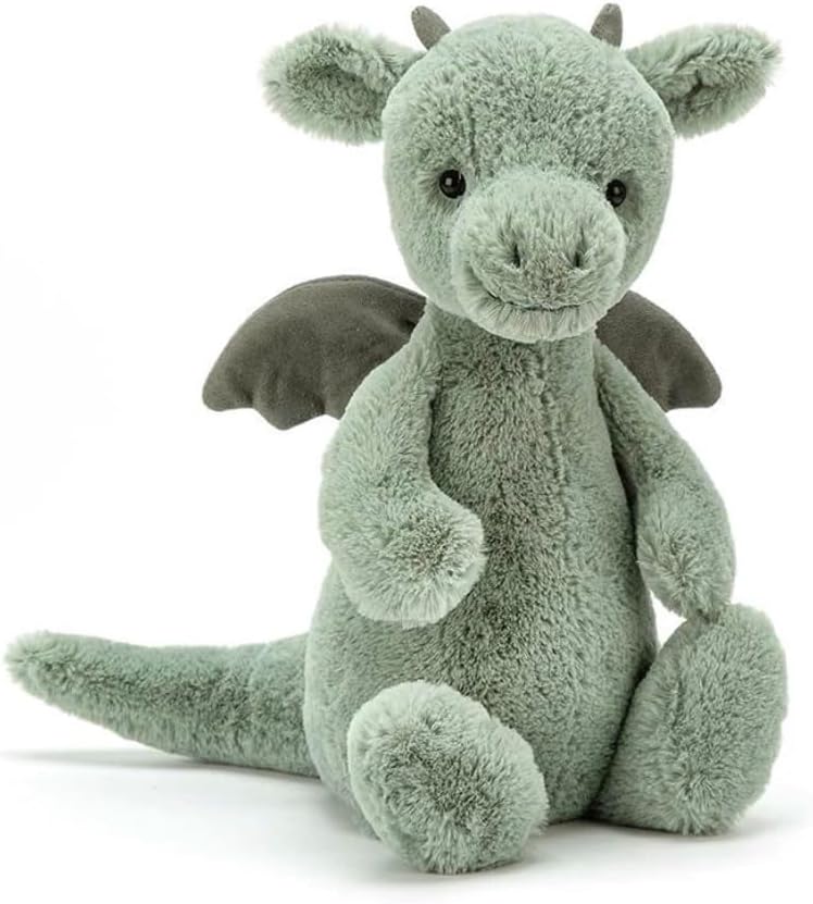 Jellycat Bashful Dragon Small - L: 8 cm x l: 9 cm x h: 18 cm