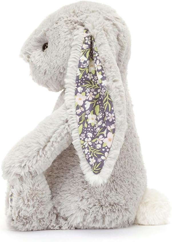 Silver Grey Bunny 'Bloom' by JellyCat SMALL 7 inch